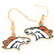 Denver Broncos Dangle Earrings NFL