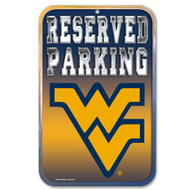 West Virginia Fans Only Reserved Parking Sign