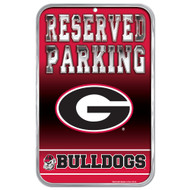 University of Georgia Fans Only Reserved Parking Sign