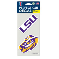 Louisiana State LSU 4"x4" Logo Decal (2-Pack)