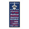 USA Pledge of Allegiance Wooden Wall Mounted Bottle Opener