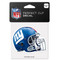 New York Giants 4"x4" Helmet Decal