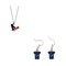 Houston Texans Logo Necklace and Jersey Earrings