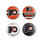 Philadelphia Flyers Buttons 4-Pack