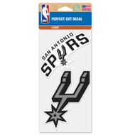 San Antonio Spurs 4"x4" Logo Decal (2-Pack)