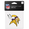 Minnesota Vikings 4"x4" Team Logo Decal