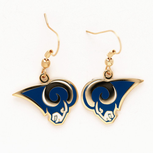 Los Angeles Rams Dangle Earrings NFL