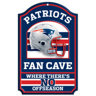 New England Patriots Wooden Sign