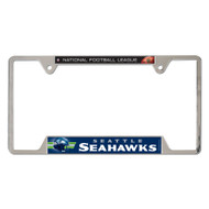 Seattle Seahawks Metal License Plate Frame