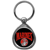 Marines Chrome Key Chain