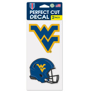 West Virginia 4"x4" Logo Decal (2-Pack)