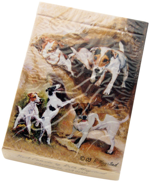 Jack Russell Terrier Playing Cards