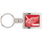 Detroit Red Wings Domed Metal Keychain
