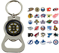 NHL Bottle Opener Keychain - Choose Your Team