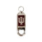 Indiana University Lucite Bottle Opener Keychain