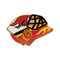 Calgary Flames Goalie Mask Pin