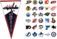 NHL Pennant Pin - Choose Your Team