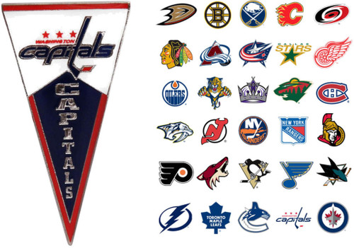 NHL Pennant Pin - Choose Your Team