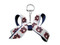 Auburn University Mini Bow Keychain