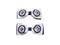 Winnipeg Jets Hair Bow Pair