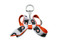 Philadelphia Flyers Mini Bow Keychain