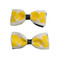 University of Michigan Hair Bow Pair