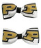 Purdue University Hair Bow Pair