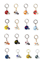 NCAA Helmet Key Chain - Choose Your Team