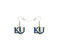 University of Kansas Dangler Earrings