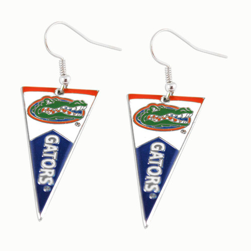 University of Florida Pennant Earrings