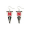 University of Nebraska Pennant Earrings