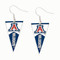 University of Arizona Pennant Earrings