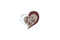 Texas A&M University Swirl Heart Pin