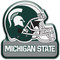 Michigan State Helmet Magnet