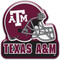 Texas A&M University Helmet Magnet