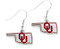 University of Oklahoma Earrings - State Design