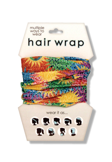 Color Bursts Hair Wrap