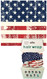 American Flag Hair Wrap
