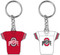 Ohio State University 2-Sided Jersey Keychain