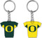 University of Oregon 2-Sided Jersey Keychain