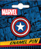 Captain America Shield Enamel Pin