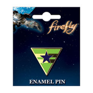 Firefly Blue Sun Enamel Pin