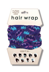 Batman Purple Hair Wrap