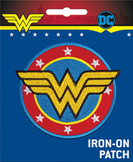 Wonder Woman Logo Full Color Iron-On Patch