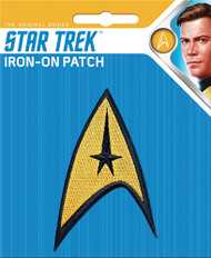 Star Trek Command Insignia Full Color Iron-On Patch