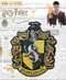 Harry Potter Hufflepuff Crest Full Color Iron-On Patch