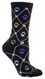 Black Cat Paws Cotton Ladies Socks