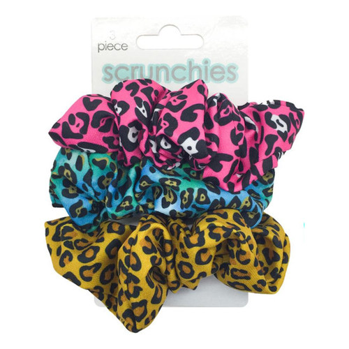Leopard Scrunchies (3-Pack)