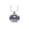 Seattle Mariners Oval Pewter Keychain