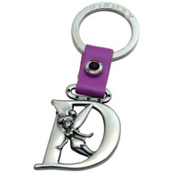 Tinker Bell Letter D Pewter Key Chain